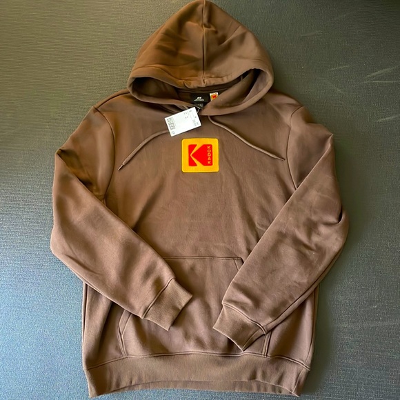 Hu0026M | Sweaters | Hm Dark Brown Kodak Hoodie Sweater | Poshmark